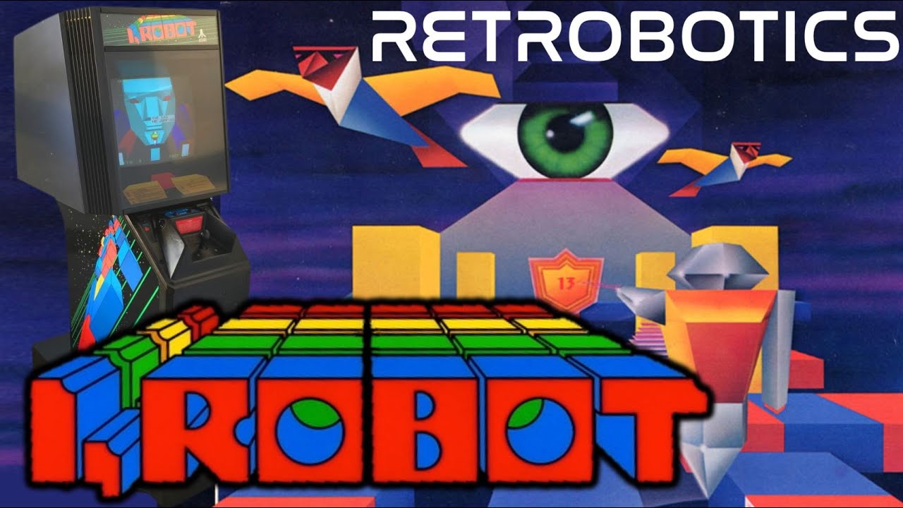 Atari's I Robot - The First True 3D Video Game - Back From the Grave!