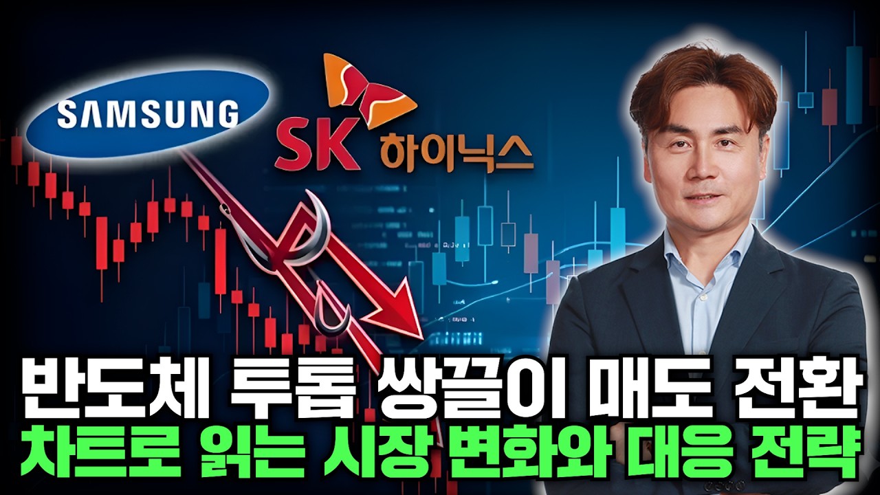 삼성전자・SK하이닉스 쌍끌이 매도 전환의 의미는? 차트로 본 국내 시장 변화  | 체슬리투자자문 박세익 전무