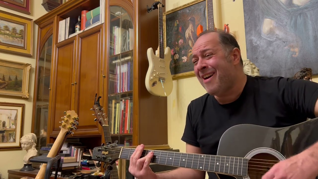 RICCARDO COCCIANTE - Se stiamo insieme - chitarra voce cover