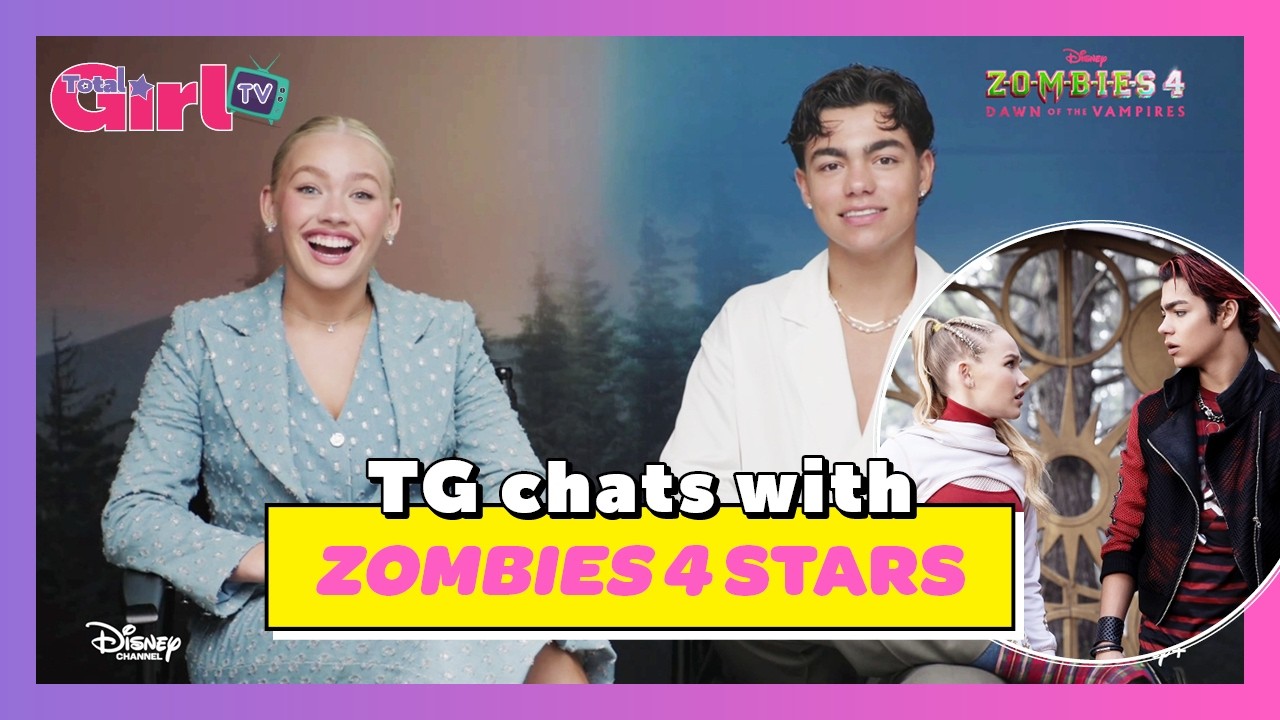 🧟ZOMBIES 4 stars reveal their DCU team-up picks 🧛✨ | Total Girl