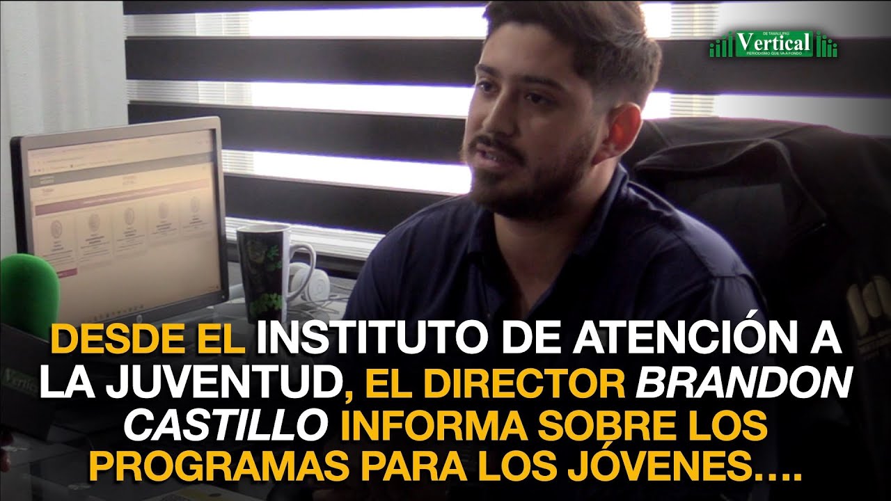 DESDE EL INSTITUTO DE ATENCIÓN A LA JUVENTUD, EL DIRECTOR INFORMA SOBRE LOS PROGRAMAS PARA JÓVENES….