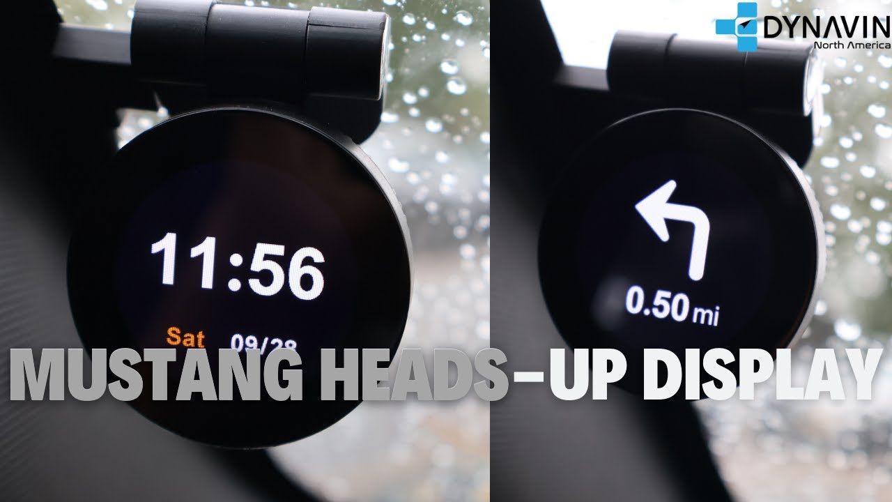 Installing a Heads-up Display for my Mustang! Dynavin 9 Heads-up Display