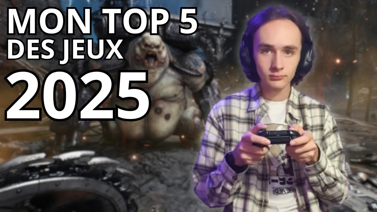 Mon TOP 5 des JEUX-VIDEOS à venir en 2025 ! (Review)