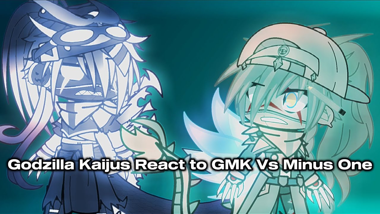 Godzilla Kaijus React to GMK Vs Minus One | Animation | Gacha Club Reaction Video