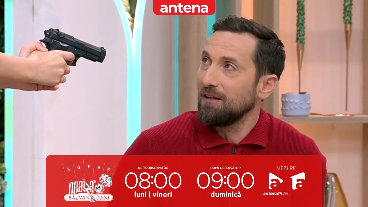 ”Ținta ești tu!” Dani Oțil este amenințat cu pistolul, în direct!