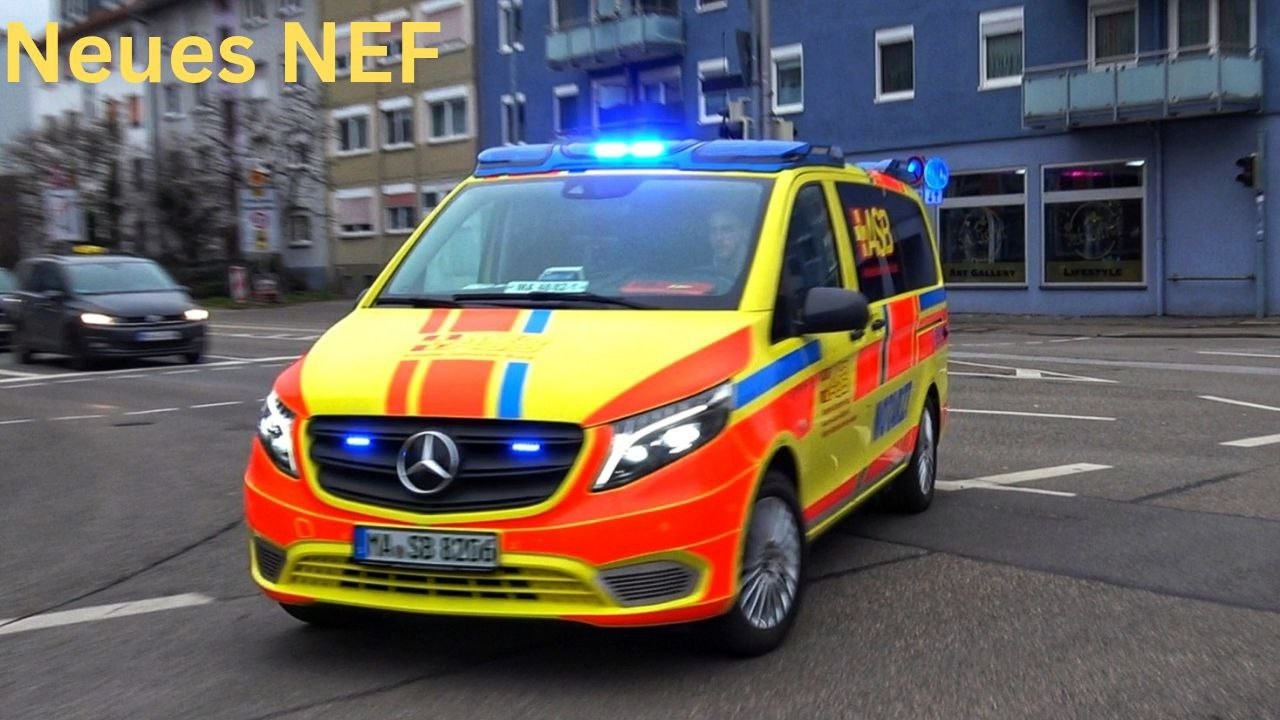 Neues NEF Generation des ASB Mannheim Nord | Einsatzfahrten von beiden NEF Generationen