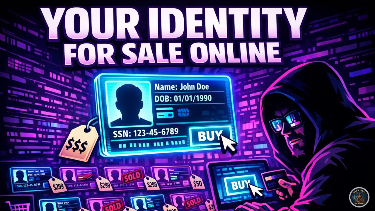 They're Selling Your Identity Right Now | The Dark Web Marketplace