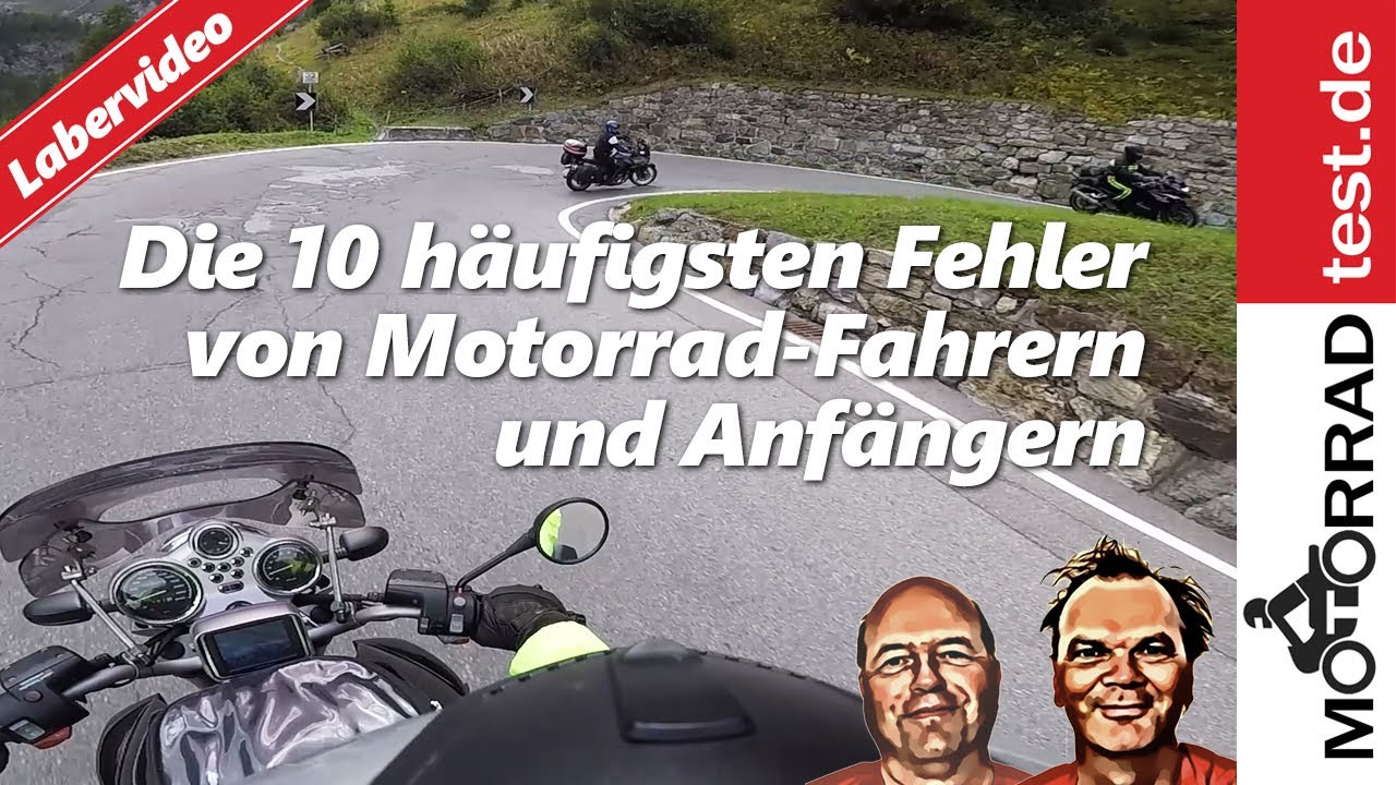 Die 10 häufigsten Fehler von Motorradfahrer Anfängern | Was unerfahrene Biker oft falsch machen