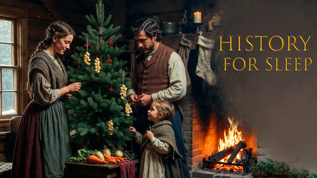 Journey Back to 1800s American Christmas: Traditions, Chores & Warmth | Relaxing ASMR Tale