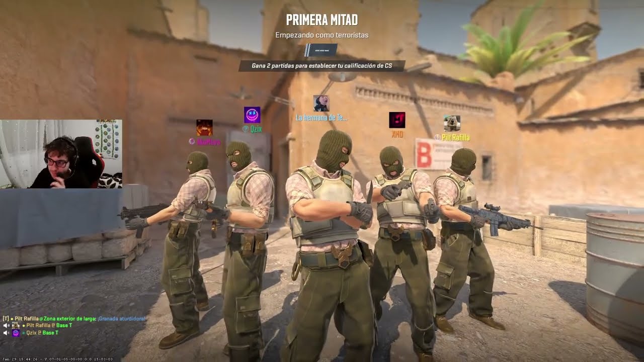 ASI SE JUEGA DUST II, UNOS GUIRIS RANDOMS NOS ENSEÑAN A NO RENDIRSE - CS2