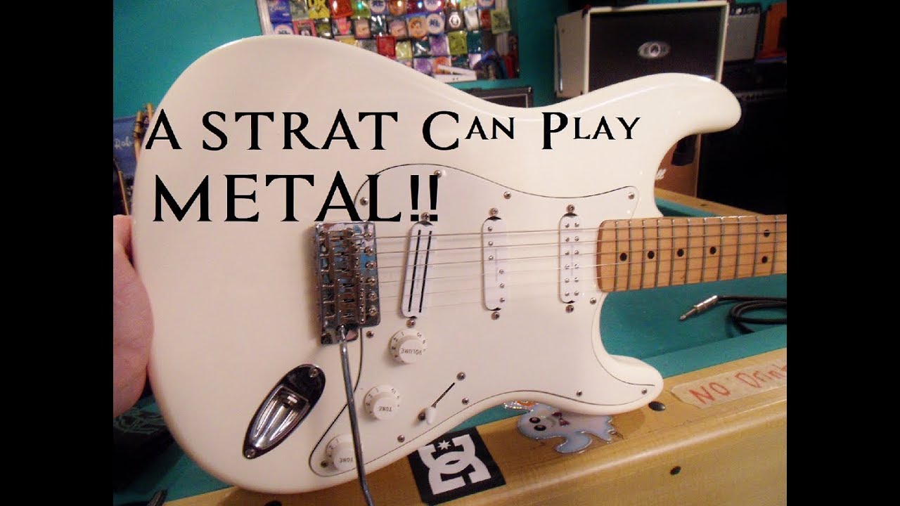 Fender ~STRAT~ CAN DO METAL!!!  HOLY D@M!  (Stratocaster)