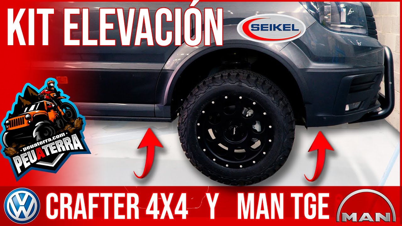 KIT DE ELEVACIÓN | Montaje completo 🛠️ del Kit Seikel para Volkswagen CRAFTER o MAN TGE 🚐