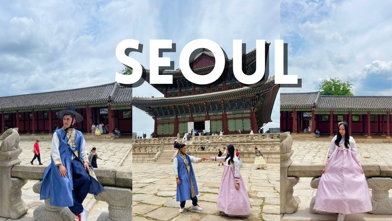 travelling to Seoul, Korea for the first time | hanbok, kbbq, myeongdong, hongdae