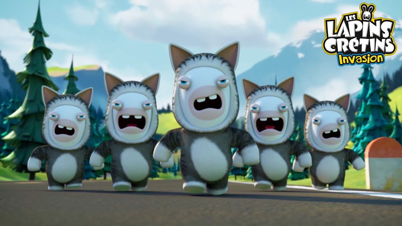 Business crétin (S04E64) | Les Lapins Crétins Invasion 🐰 | Dessin animé pour enfants
