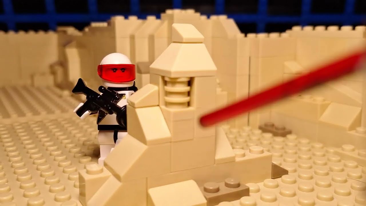 Blacktron vs Space Police (Part 1 of 5): The Chase (A K2 Films Original Story) | LEGO Stop Motion