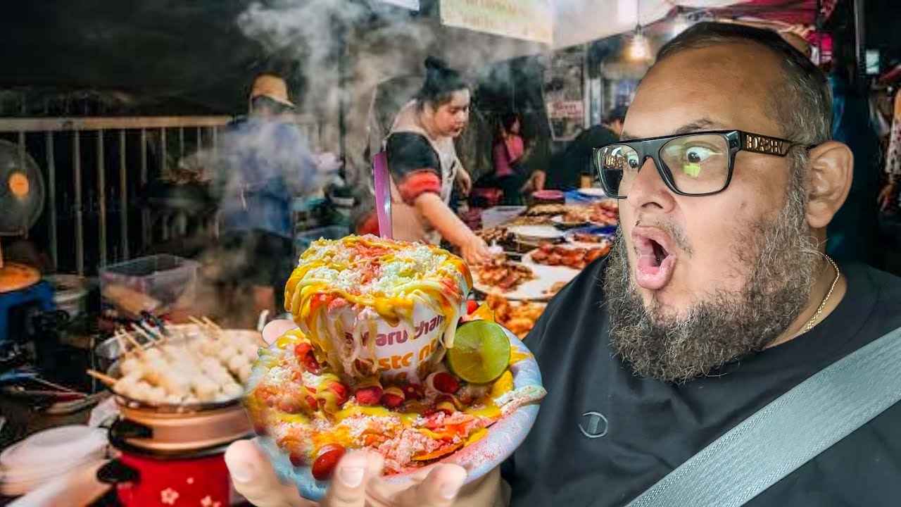 IRL Buscando comida callejera San Salvador 