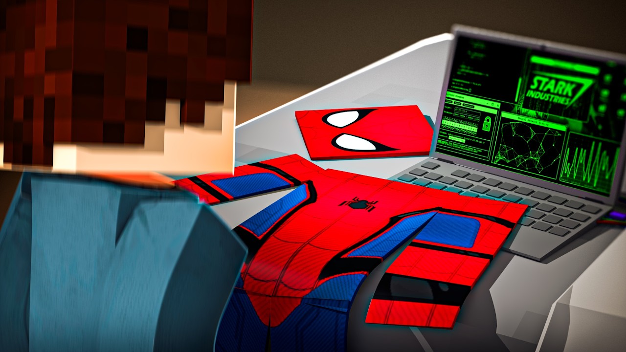 Minecraft: MENINO ARANHA - HACKEEI MEU NOVO UNIFORME #57