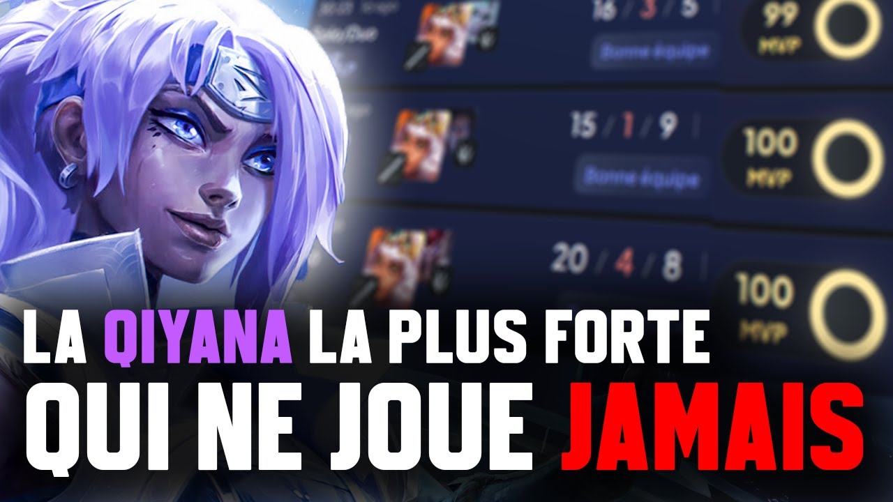 Pourquoi la meilleure Qiyana d’EUW n’apparaît jamais en ranked