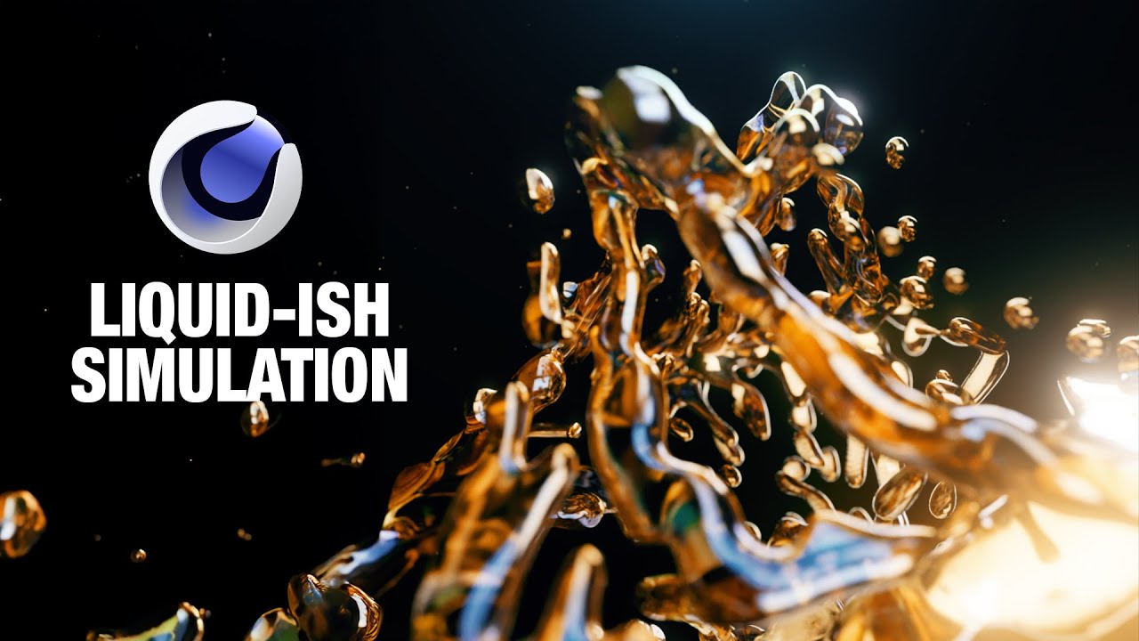 Liquid Heart Reveal With Cinema 4D Particles Simulation