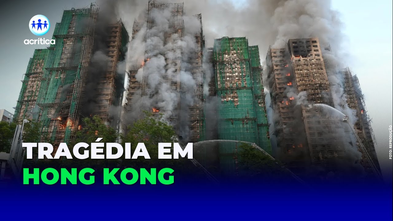 HONG KONG CONFIRMA 146 VÍTIMAS APÓS INCÊNDIO DEVASTADOR