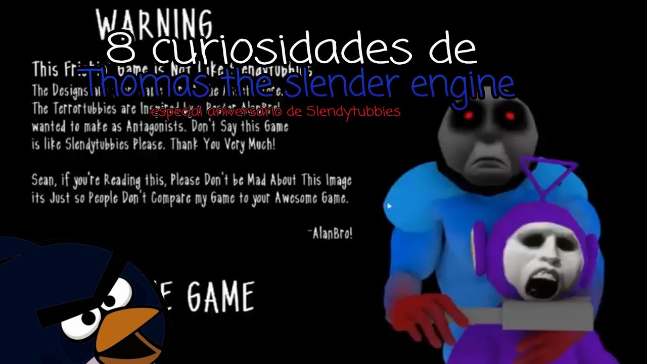 8 curiosidades de Thomas the slender engine (especial aniversario de Slendytubbies)