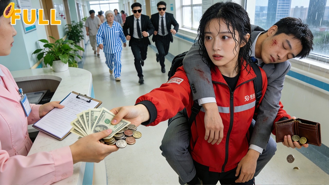 CEO crashes,no one helps!Only runaway mute girl spends her last coin to save him—he falls in love!
