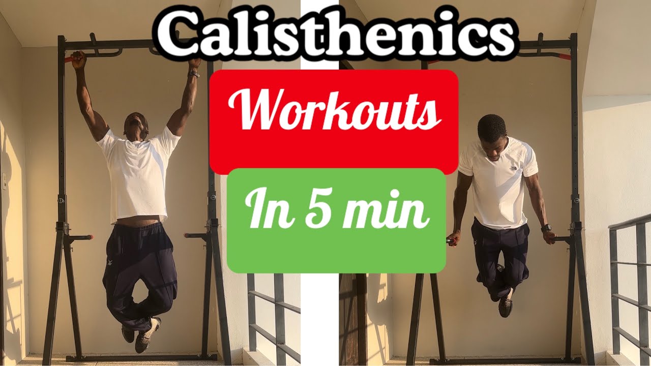 💪50 Dips | 20 Pull-Ups  in 5 min💪 Calisthenics Home Challenge✅