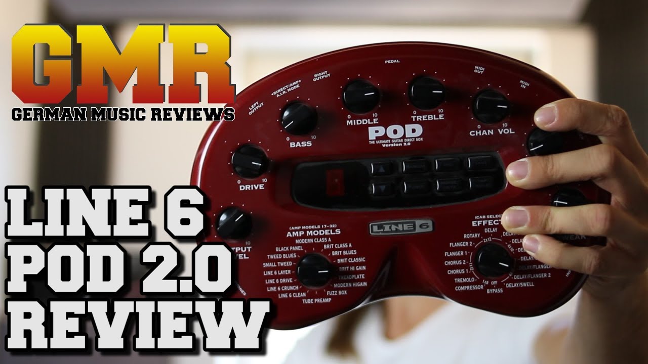 Line6 POD 2.0 Review - Metalsound - Studio Quality