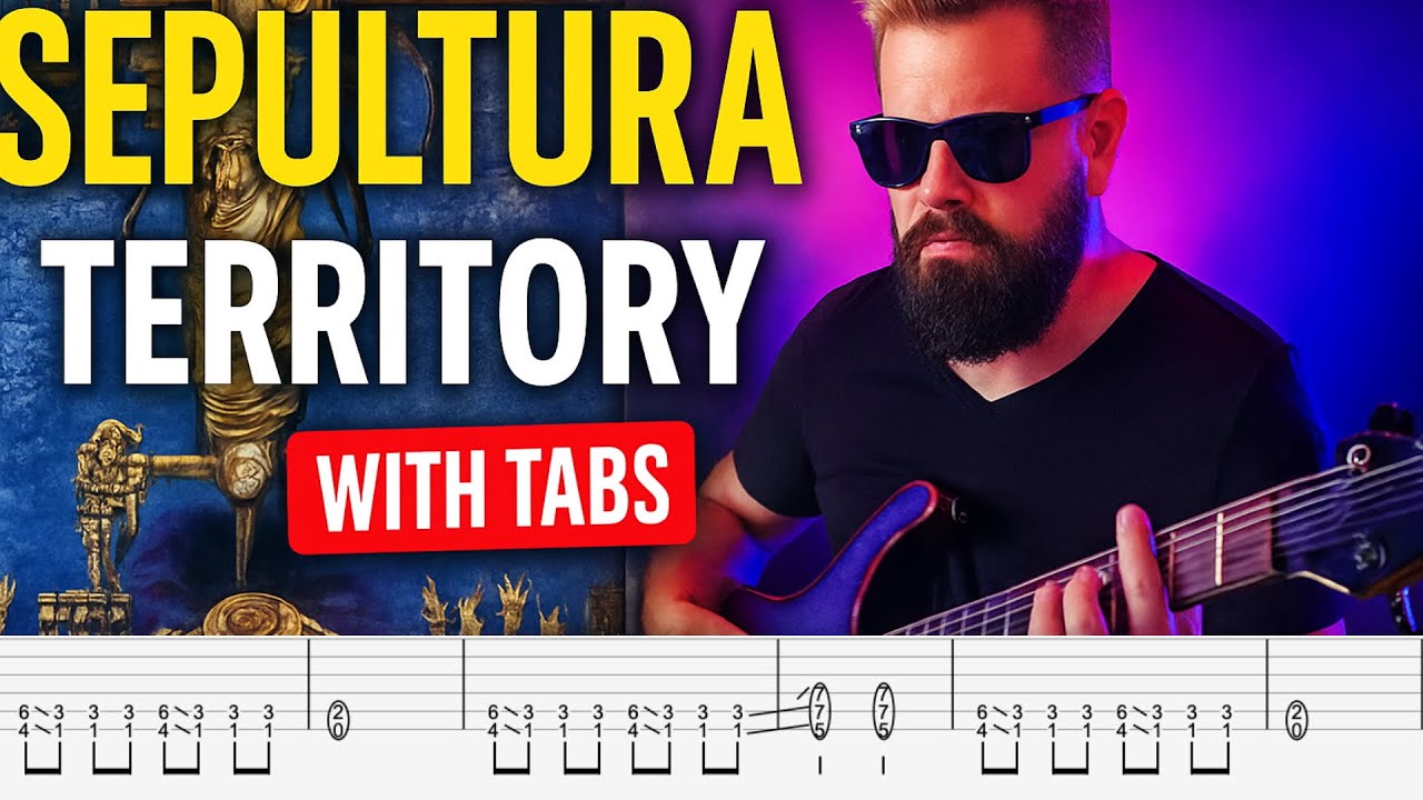 Sepultura - Territory | Guitar Cover with tabs