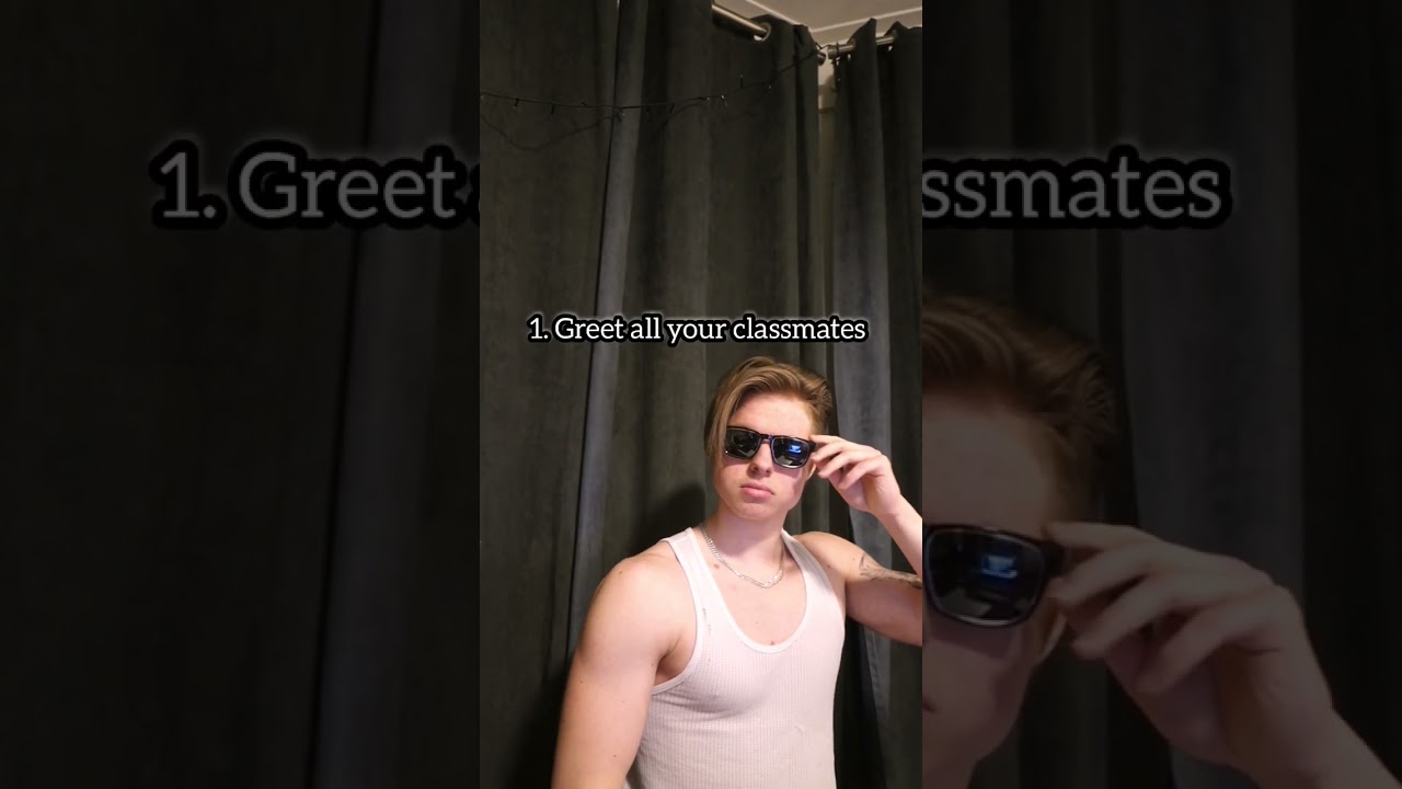 How To Flex Your Muscles At SCHOOL