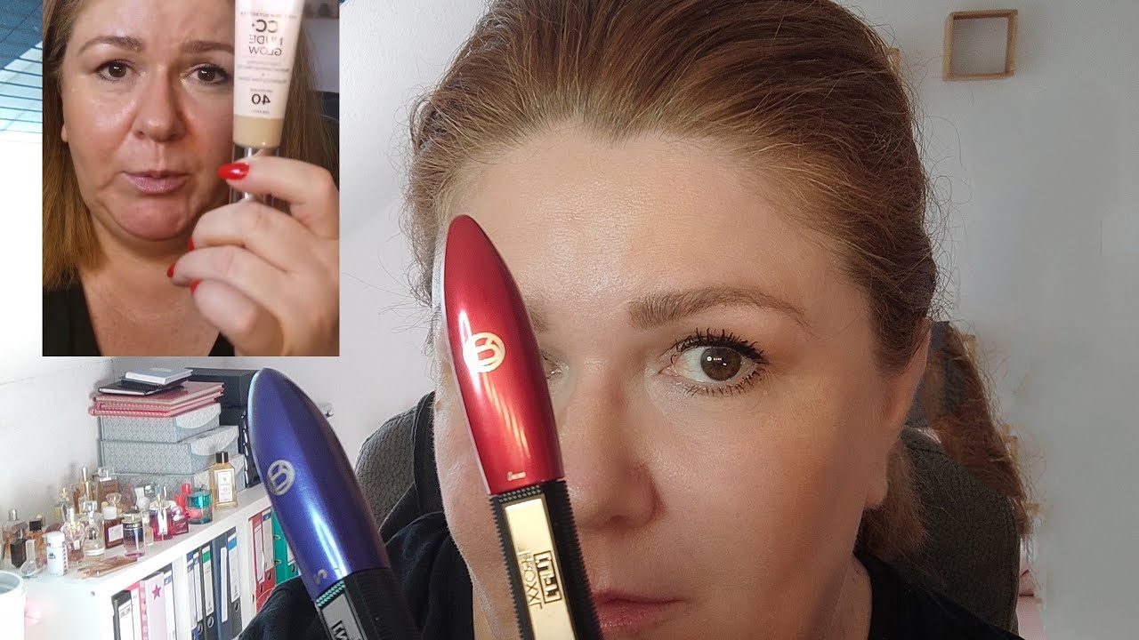Neu! It cosmetics Skin Tint und L'Oréal pro XXL Mascara Test. Vergleich. #nadjasbeautypage