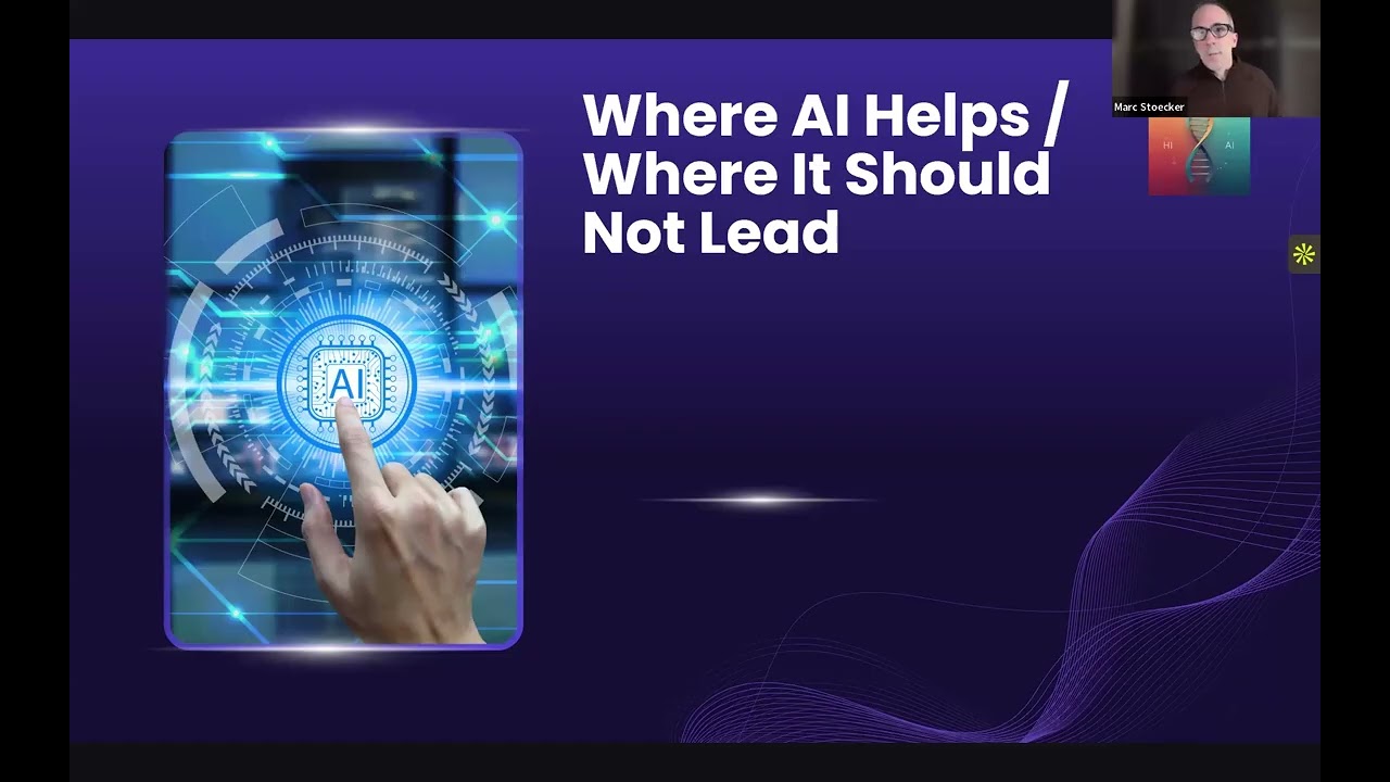Applied AI Lab  Human Judgment in an AI World with Marc Stoecker