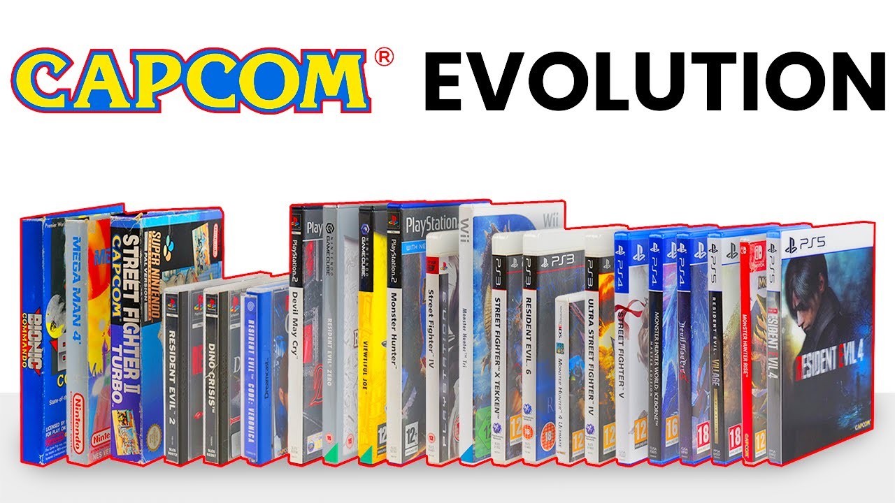 Evolution of Capcom Games (1988-2024)