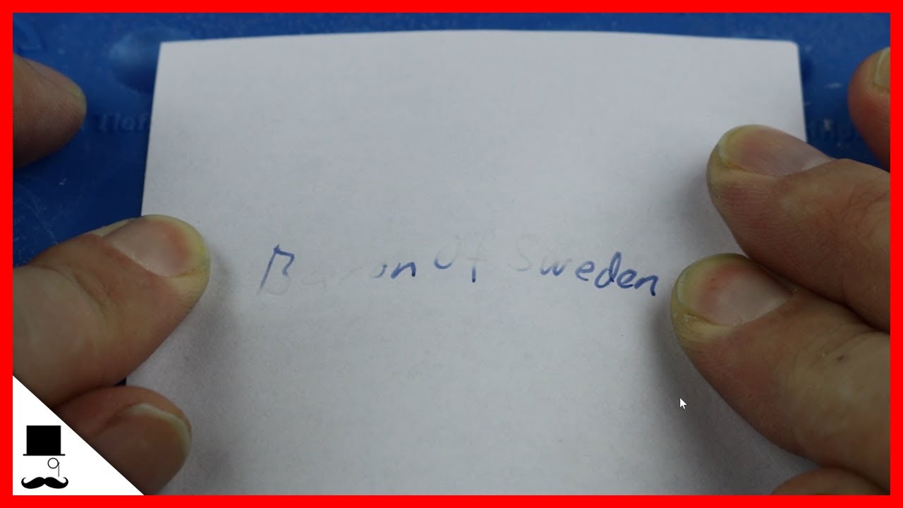 Inc that can disappear and reappear called frixion - Experiment with the Frixion clicker ball pen