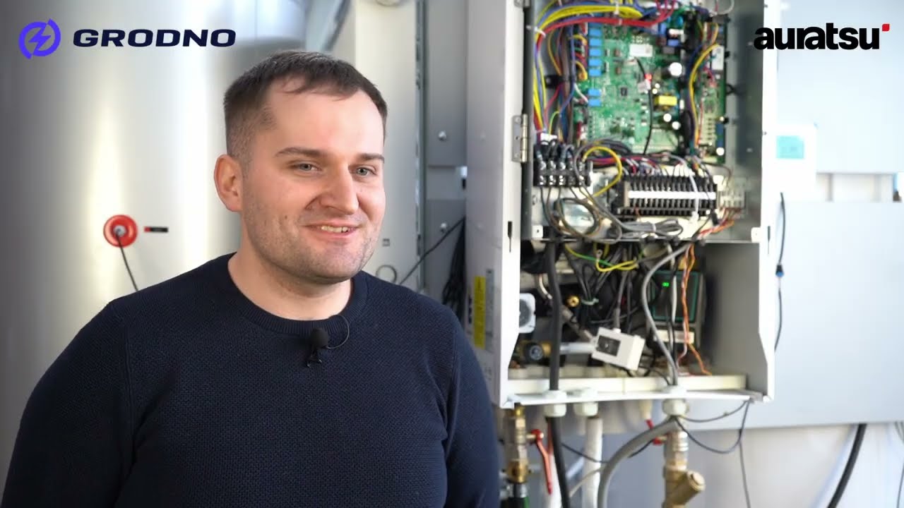 Pompa ciepła AURATSU w laboratorium - AKTUALIZACJA OPROGRAMOWANIA.
