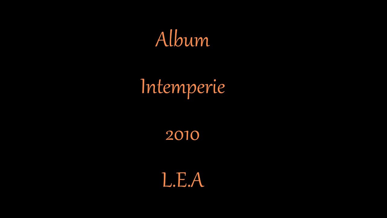 Luis Eduardo Aute  Intemperie - Letra -