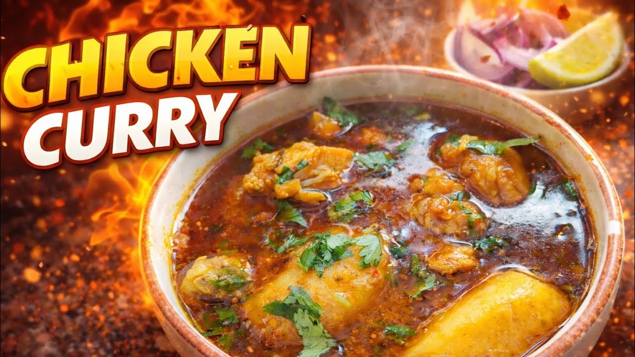 Chicken Aloo Shorba | Easy & Spicy Chicken Curry | Shabnam Kitchen