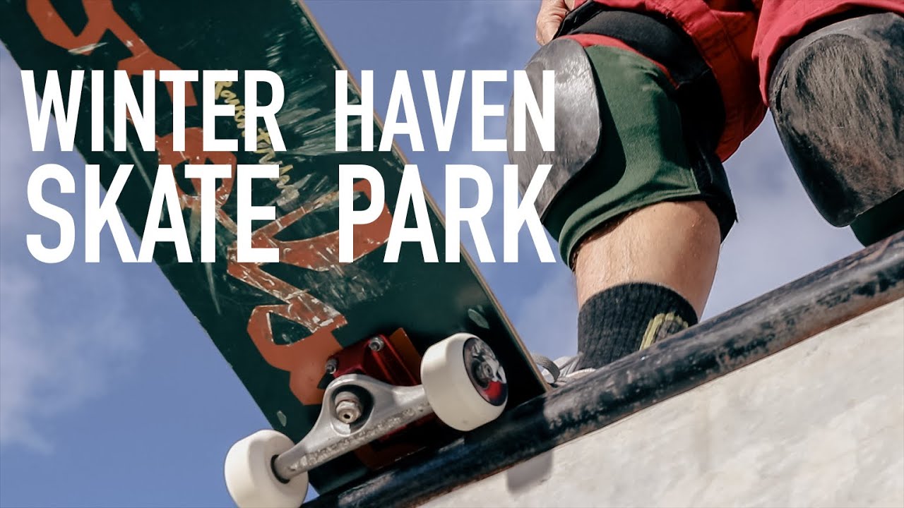 Skating the Bowl at Winter Haven Skate Park