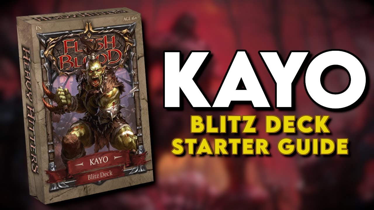How to Play the Flesh and Blood TCG Kayo Blitz Deck | QUICK Breakdown Guide