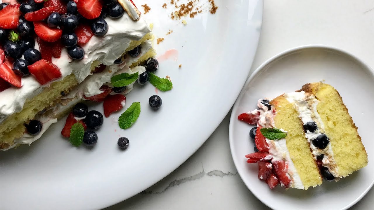 Mixed Berry Brita Cake
