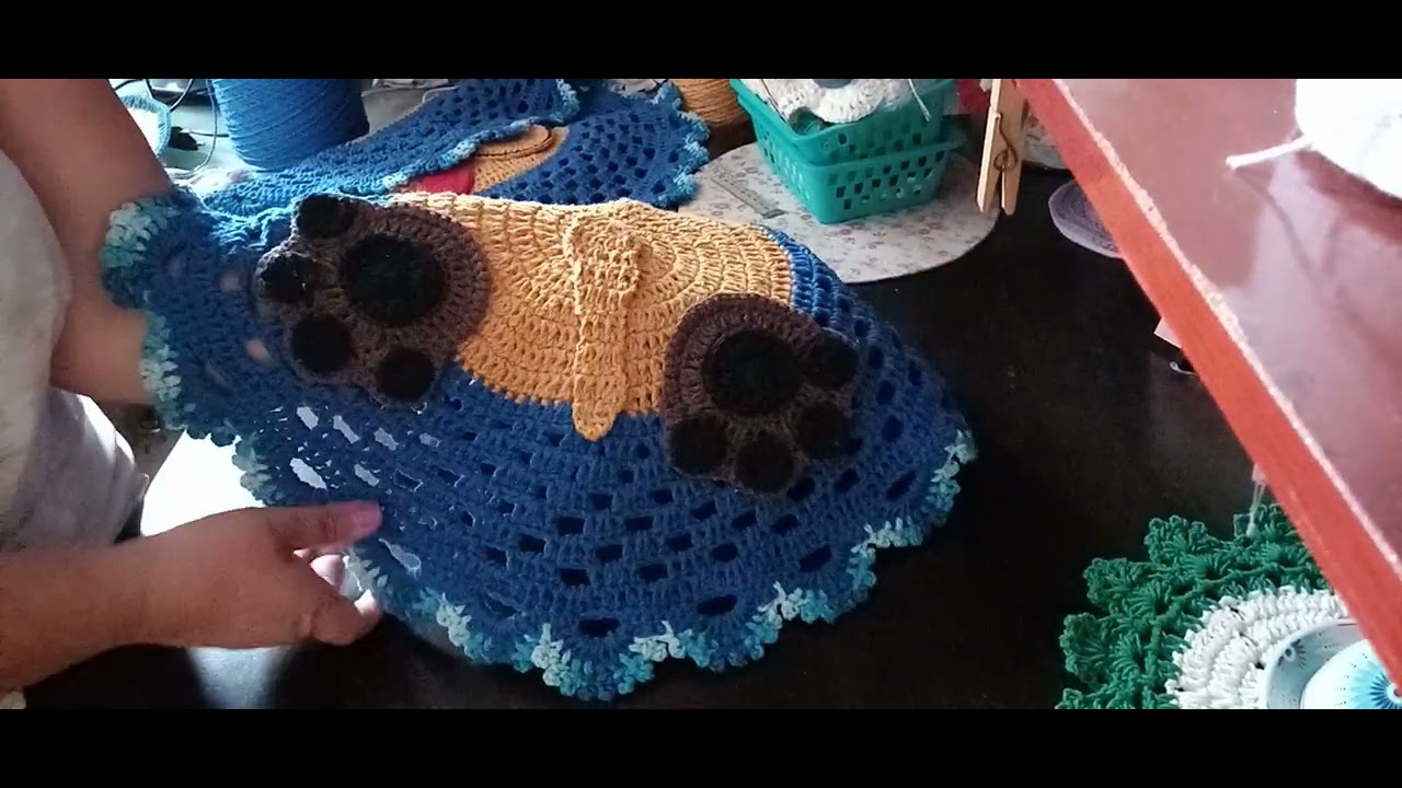 produção de jogo de banheiro de cachorro 🐶 #shoppe @ShellyRodrigues