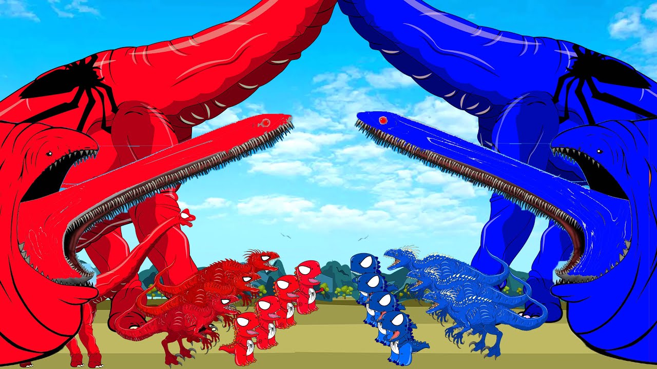 Red T-rex vs Blue T-rex: What Happened Immediately After the Dinosaurs Went Extinct?Little Dinosaurs