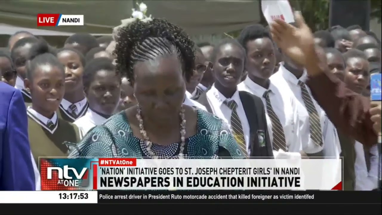 Student at St Joseph Chepterit Girls' school set to benefit from NMG's NiE project