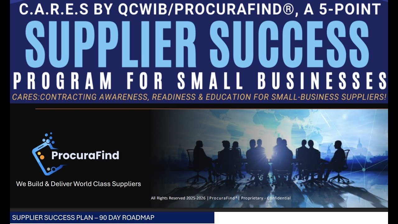 Creating Your 90 Day Supplier Success Plan - Recapping the CARES Final Module