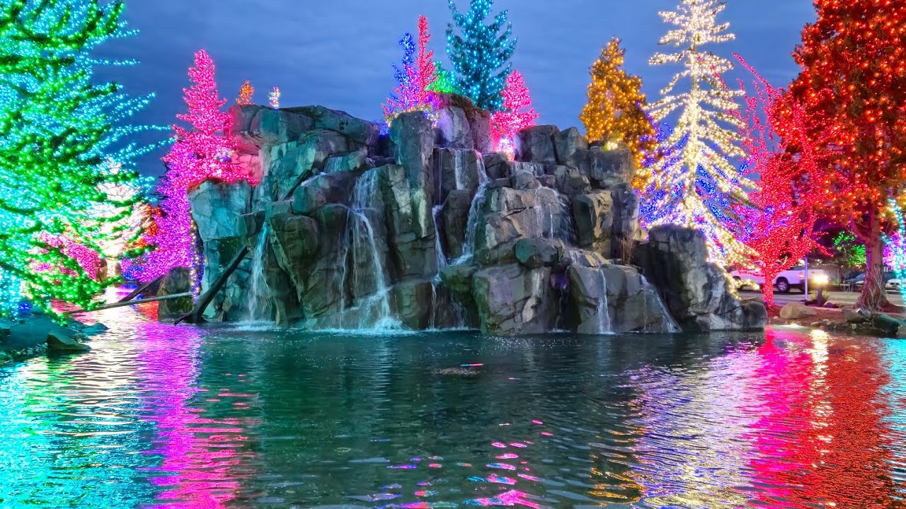 Tulalip Casino Lights and Ice Attraction at the Quil Ceda Village and Tulalip Casino in January 2026