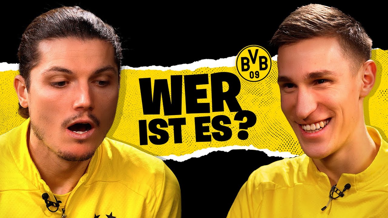 “That's sick!” | Sabitzer & Schlotterbeck | Guess who!
