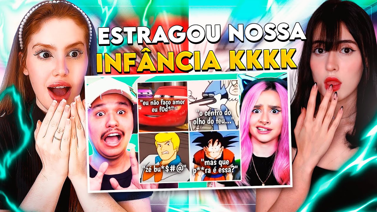 REACT | personagens conhecidos falando atrocidades kkkkkk (Sim Sou Silva) | CR Reacts