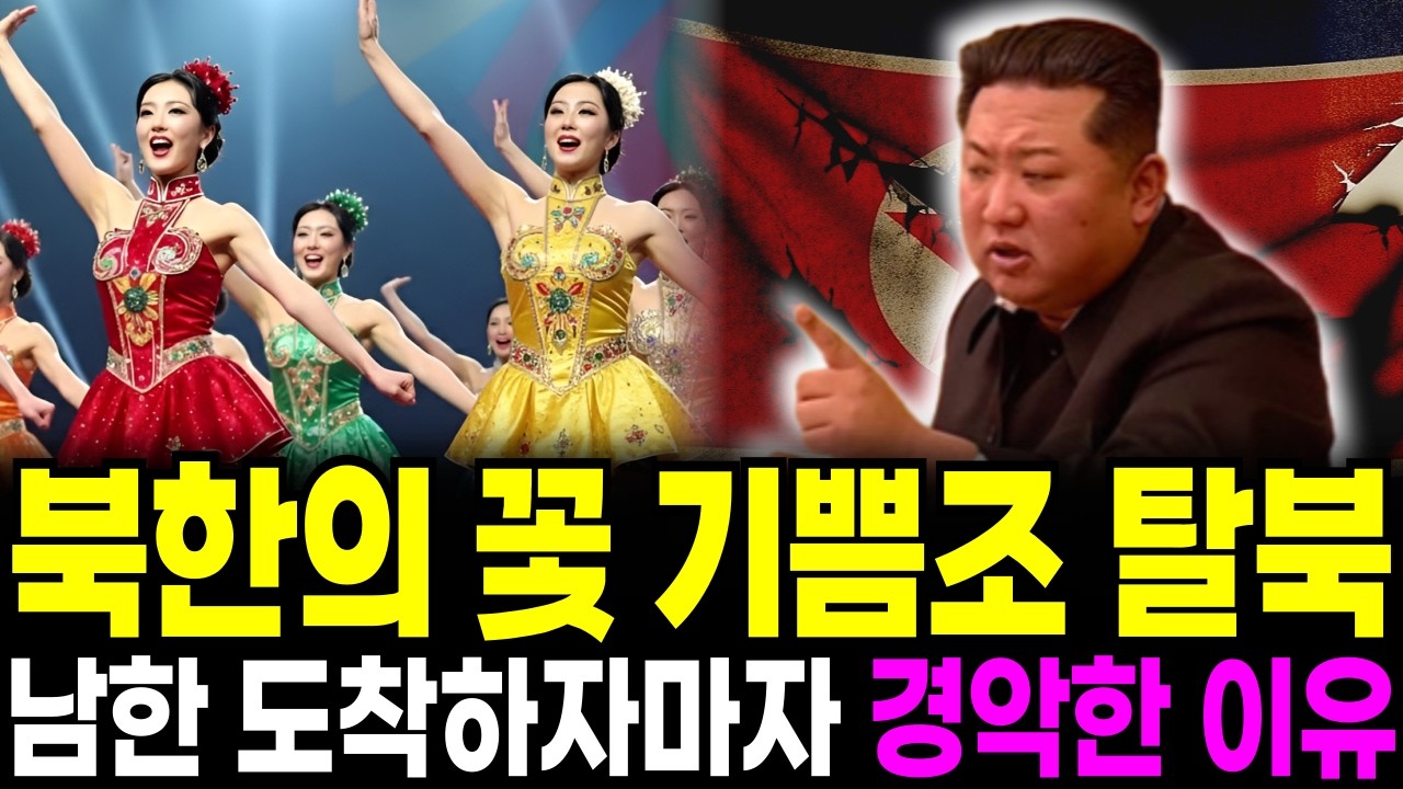 북한 기쁨조 탈북 남한 도착하자마자 경악한 이유 추악한 진실