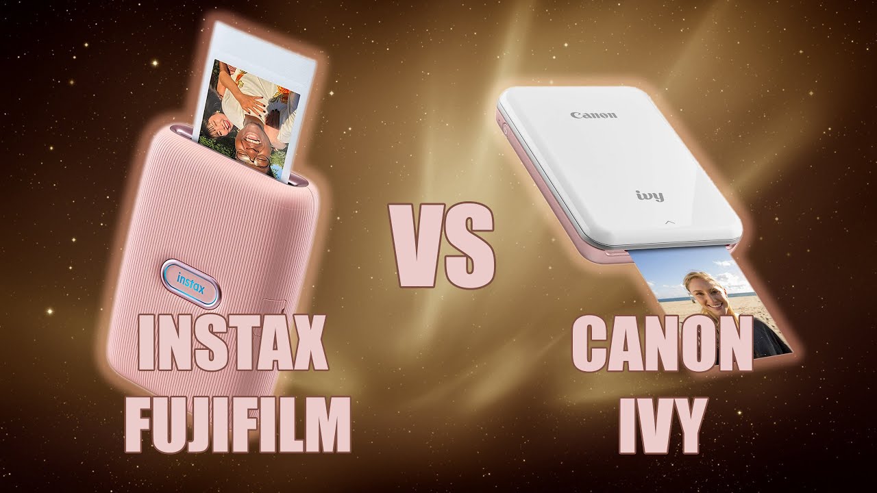 INSTAX FUJI FILM VS CANON IVY | COMPARISON
