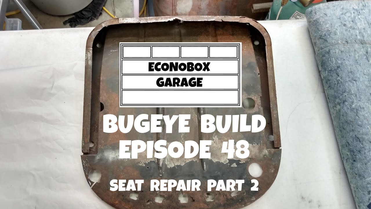 How to repair a Frogeye Sprite's seats Pt. 1! Patch panels ready to weld in. Bugeye Build Episode 48